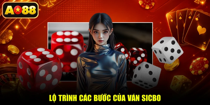 Lộ trình các bước của ván Sicbo