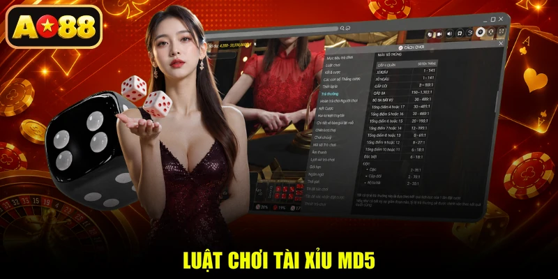 Luật chơi tài xỉu MD5