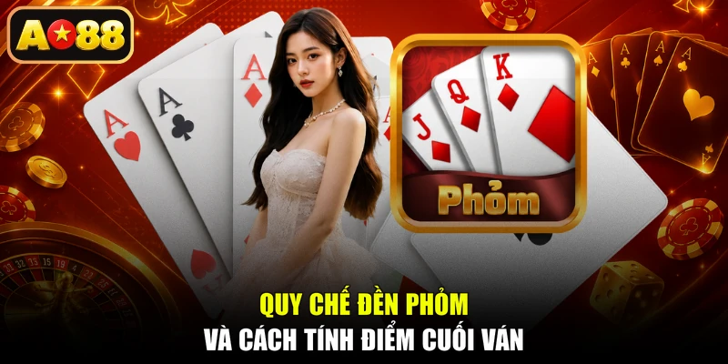 Quy chế đền Phỏm và cách tính điểm cuối ván